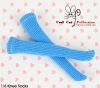 【KS-120】B／P Knee Socks # Turkey Blue