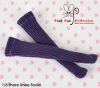 【KS-123】B／P Knee Socks # Dark Violet Blue