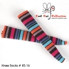【KS-16】B／P Knee Socks # Mix Stripe