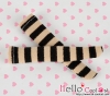 【KS-26N】B／P Knee Socks # Stripe Brown+Black