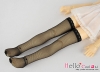 B12．【ML-12】MSD／MDD Thigh-High Doll Stockings # Net Black