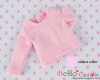 158．【NA-23】Blythe Pullip (L Sleeve) T-Shirt # Pink
