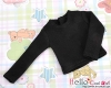 356．【NB-2】Blythe Pullip（Extra Long Sleeves）T-Shirt # Black