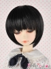 【ND-GM13】6~7" Heat-Proof Short Wigs # Black