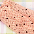 【BP-12N】Blythe Pantyhose Socks # Net Coral Pink+Dot