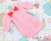 46．【NK-33】Blythe Pullip（Puffed Sleeves）Clothes # Pink（Bow）