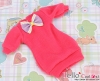 53．【NK-36】Blythe Pullip（Puffed Sleeves）Clothes # Deep Pink（Bow）