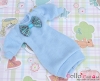 57．【NK-38】Blythe Pullip（Puffed Sleeves）Clothes # Sky Blue（Bow）