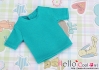 135．【NS-42】Blythe／Pullip short sleeve T-shirt（crew neck）# Teal