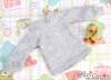 405．【NL-6】Blythe Pullip Puffed Sleeves Top # Grey