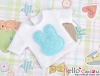 402．【NS-06】Blythe／Pullip T-Shirt（Rabbit）# White／Blue