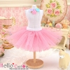 155．【PC-12】Blythe／Pullip Tulle Ball Mini Skirt # Rose Pink