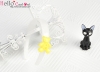 【SD／DD】Custom Hair Band（Bear）# Light Yellow