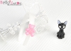 【SD／DD】Custom Hair Band（Bear）# Pink