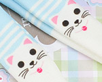 【PP-T02】Pullip Printing Pantyhose # Cats／Blue