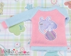 【PR-20】B／P Printing Long Sleeves Top # Elephant