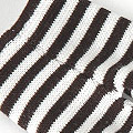 【BT-33N】Blythe Capri Tight # Stripe W+B