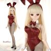 U30．【RAB-02】Dollfie Dream Sexy Bunny Costume（M／L／DDS）# Red Brown