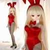 U18．【RAB-01】Dollfie Dream Sexy Bunny Costume（L／Dy）# Deep Red