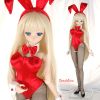 U27．【RAB-01】Dollfie Dream Sexy Bunny Costume（L／Dy）# Red