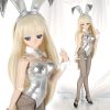 【RAB-01】Dollfie Dream Sexy Bunny Costume（Dy）# Shiny Metallic Silver