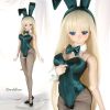 U04．【RAB-01】Dollfie Dream Sexy Bunny Costume（L／Dy）# Teal Green