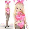 U09．【RAB-01】Dollfie Dream Sexy Bunny Costume（L／Dy）# Honey Pink