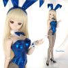 【RAB-02】Dollfie Dream Sexy Bunny Costume（L Chest）# Shiny Metallic Blue