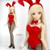 U02．【RAB-02】Dollfie Dream Sexy Bunny Costume（M／L／DDS）# Deep Red
