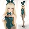 【RAB-02】Dollfie Dream Sexy Bunny Costume（L Chest）# Teal Green