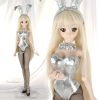 【RAB-02】Dollfie Dream Sexy Bunny Costume（L Chest）# Shiny Metallic Silver