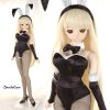 U24．【RAB-04】Dollfie Dream Sexy Furry Bunny Costume（L／Dy）# Black