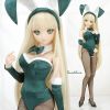 U32．【RAB-04】Dollfie Dream Sexy Furry Bunny Costume（L／Dy）# Teal Green