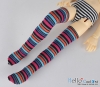 B02．【ML-02】MSD／MDD Thigh-High Doll Stockings # Mix Stripe