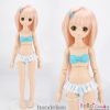 R08．【SM05】MDD Sexy Bikini Swimsuit Set (S-L Bust) # Turkish Blue