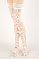 H21．【LL-21】SD／DD Thigh-High Doll Stockings # Big Net White