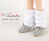 H90．【LM-06】SD／DD Short Leg Warmers # White