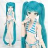 Q99．【SS43】DD Sexy Bikini Swimsuit Set（SS／S Bust）# Stripe Blue