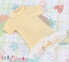 25．【NS-L03】Blythe / Pullip Long Top w／Lace # Lemon