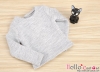 J42．【TC-7】Taeyang Long Sleeves Tee（Crew Neck）# Grey