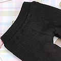 J18．【TP-3】Taeyang Pantyhose Socks # Black