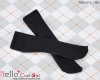 【TY-S01】Taeyang Knee Doll Socks # Black