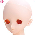 【Volks Parts】DD Option Head DDH-03 Eyeholes Opened Type / SW（セミホワイト）