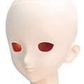 【Volks Parts】DD Option Head DDH-07 Eyeholes Opened Type / White（ホワイト）