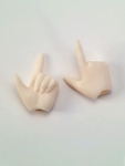 【Volks Parts】DDII-H-03-WH／White（ホワイト）# Pointing Hands