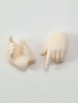【Volks Parts】DDII-H-06-WH／White（ホワイト）# Sword Holding Hands