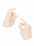 【Volks Parts】DDII-H-08-WH／White（ホワイト）# Gripping Thin Hands