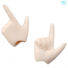 【Volks Parts】DDII-H-03-SW／Semi-White（セミホワイト）# Pointing Hands