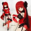 T26．【Vol．YD-43】Sexy Lingerie Set（Dy）#  Red+Black