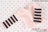 【YP-L07】YOSD T-Shirts／Long Sleeves # Stripe Black+Pink